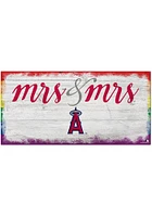Los Angeles Angels Mrs and Mrs Sign