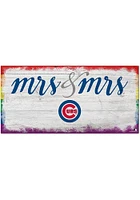 Chicago Cubs Mrs and Mrs Sign