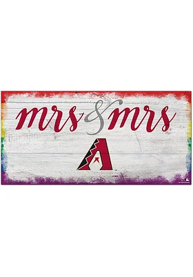 Arizona Diamondbacks Mrs and Mrs Sign