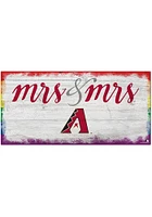 Arizona Diamondbacks Mrs and Mrs Sign