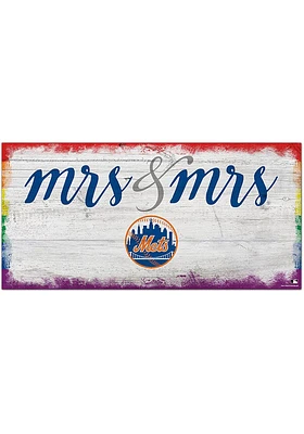 New York Mets Mrs and Mrs Sign