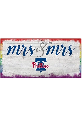 Philadelphia Phillies Mrs and Mrs Sign