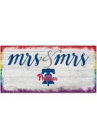 Philadelphia Phillies Mrs and Mrs Sign
