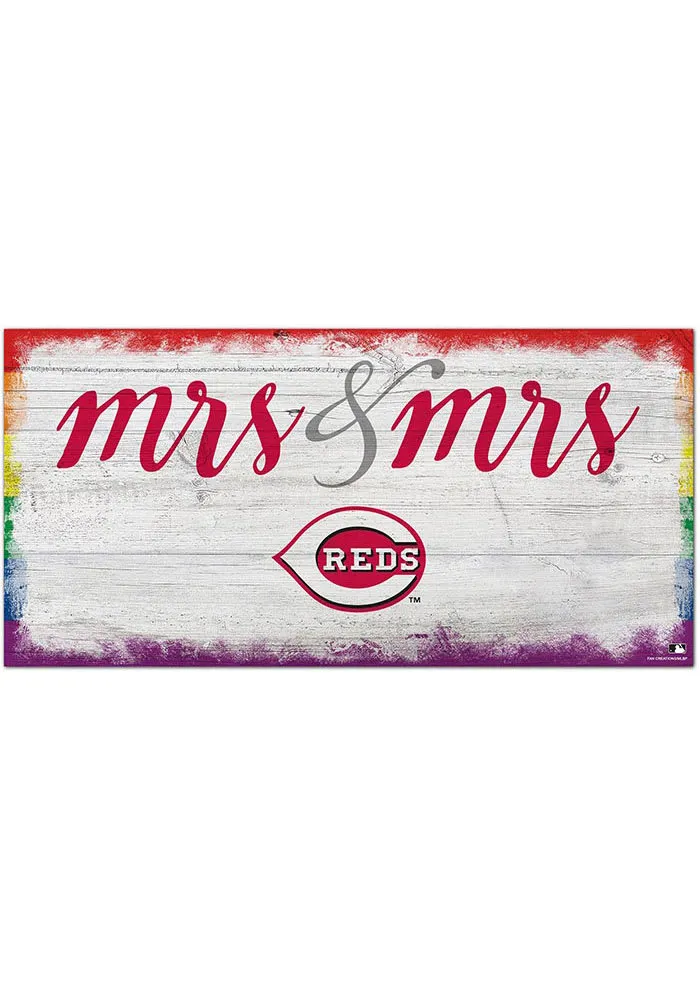 Cincinnati Reds Mrs and Mrs Sign