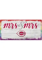 Cincinnati Reds Mrs and Mrs Sign