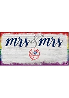 New York Yankees Mrs and Mrs Sign