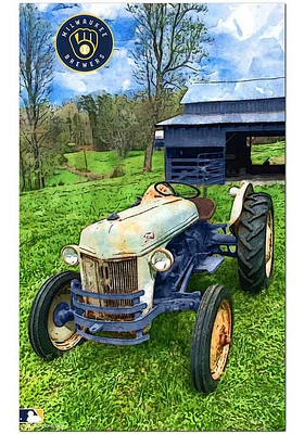 Milwaukee Brewers Farmscape Sign