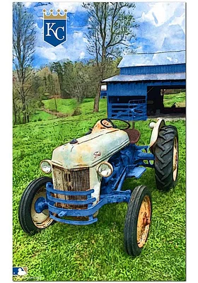 Kansas City Royals Farmscape Sign - Blue