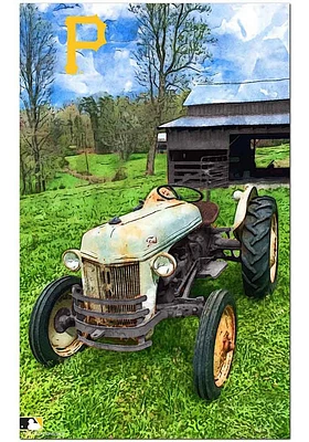 Pittsburgh Pirates Farmscape Sign