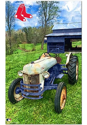 Boston Red Sox Farmscape Sign