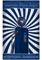 Toronto Blue Jays Retro Pump Location Sign