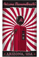 Arizona Diamondbacks Retro Pump Location Sign