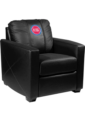 Detroit Pistons Faux Leather Club Desk Chair - Black