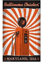 Baltimore Orioles Retro Pump Location Sign