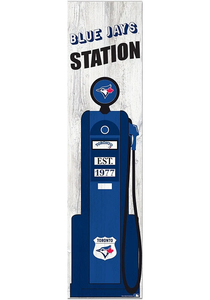 Toronto Blue Jays Retro Pump Leaner Sign