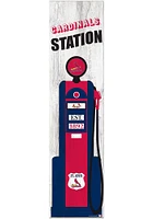 St Louis Cardinals Retro Pump Leaner Sign