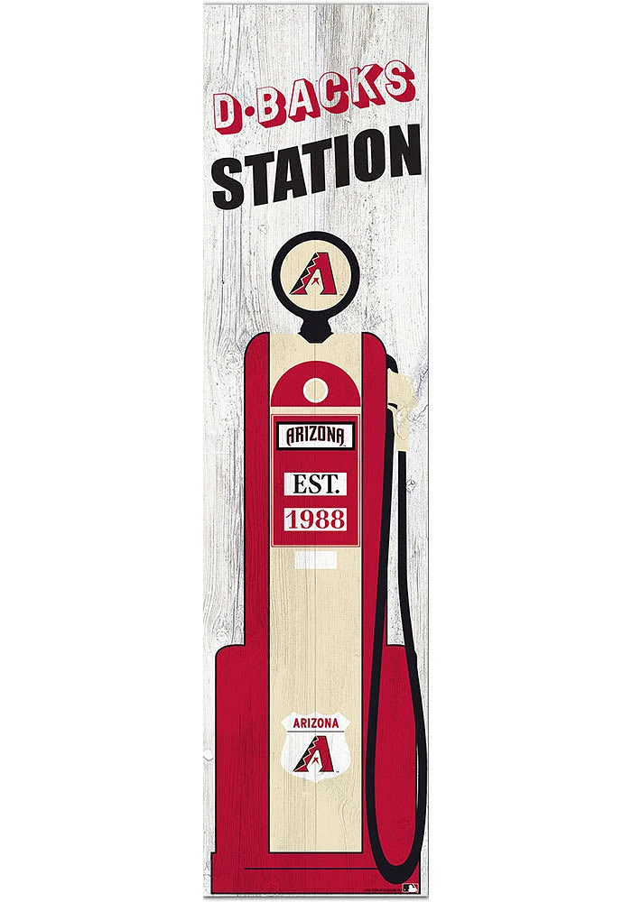 Arizona Diamondbacks Retro Pump Leaner Sign