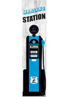 Miami Marlins Retro Pump Leaner Sign