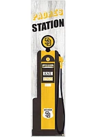 San Diego Padres Retro Pump Leaner Sign