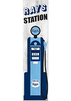 Tampa Bay Rays Retro Pump Leaner Sign