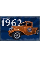 Houston Astros Established Truck Sign