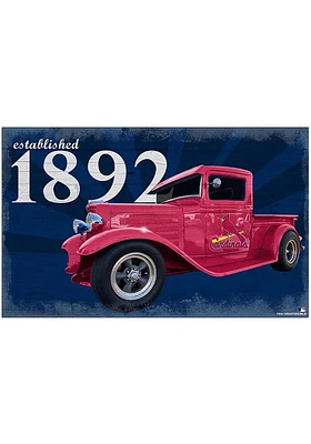 St Louis Cardinals Established Truck Sign