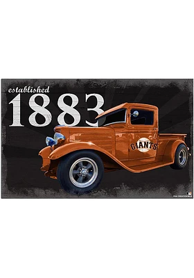 San Francisco Giants Established Truck Sign