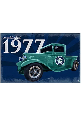 Seattle Mariners Established Truck Sign