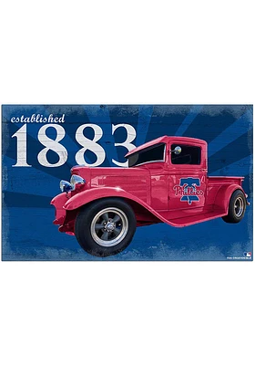 Philadelphia Phillies Established Truck Sign