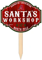 Arizona Diamondbacks Santa Workshop Sign