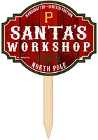 Pittsburgh Pirates Santa Workshop Sign