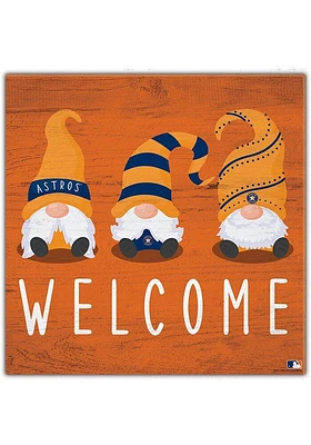 Houston Astros Welcome Gnomes Sign