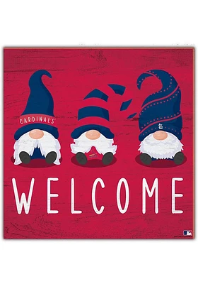 St Louis Cardinals Welcome Gnomes Sign