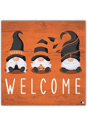 San Francisco Giants Welcome Gnomes Sign