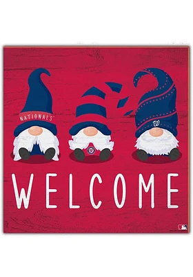 Washington Nationals Welcome Gnomes Sign