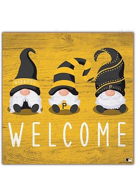 Pittsburgh Pirates Welcome Gnomes Sign