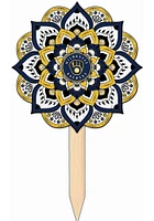 Milwaukee Brewers Mandala Yard Sign - Navy Blue