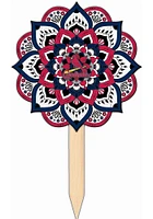 St Louis Cardinals Mandala Yard Sign - Red
