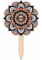 San Francisco Giants Mandala Yard Sign - Orange