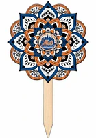 New York Mets Mandala Yard Sign - Blue