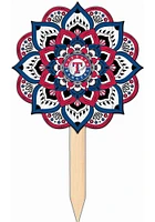 Texas Rangers Mandala Yard Sign - Blue