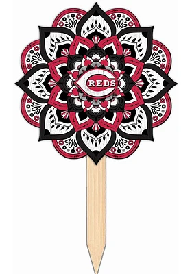 Cincinnati Reds Mandala Yard Sign