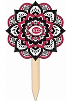 Cincinnati Reds Mandala Yard Sign