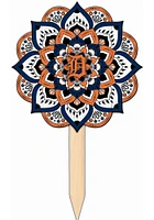 Detroit Tigers Mandala Yard Sign - Navy Blue
