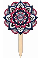 Minnesota Twins Mandala Yard Sign - Blue