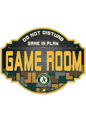 Oakland Athletics Inch Game Room Tavern Sign