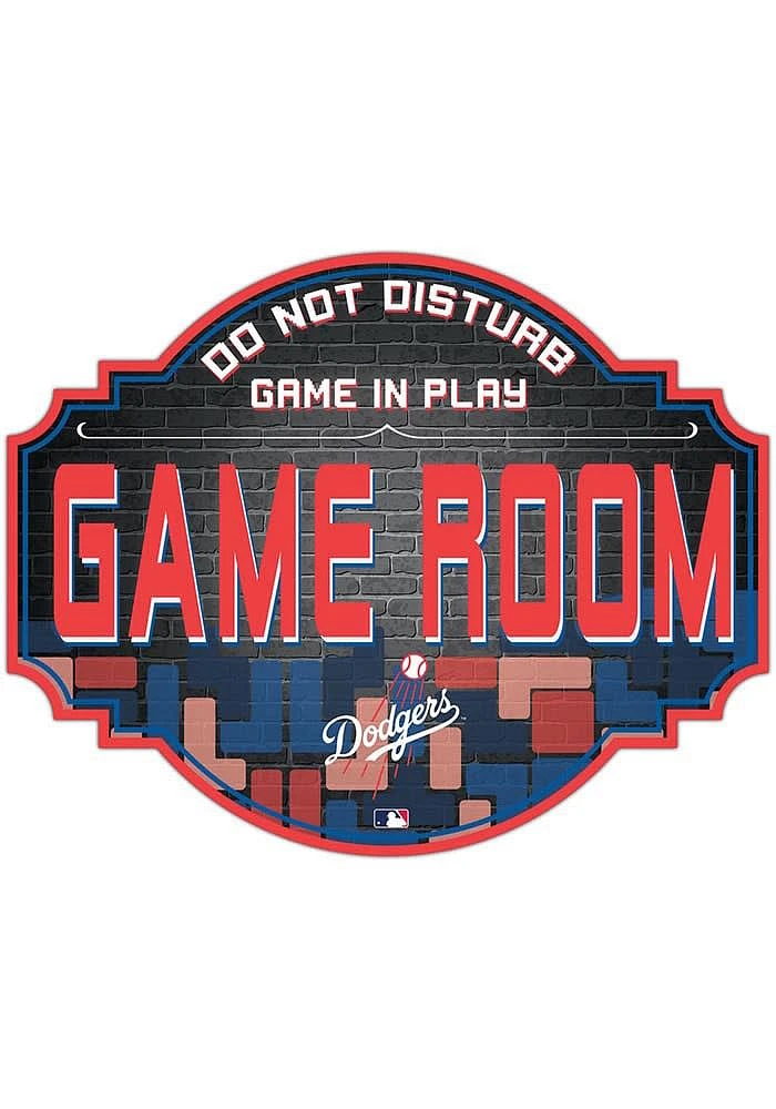 Los Angeles Dodgers Inch Game Room Tavern Sign