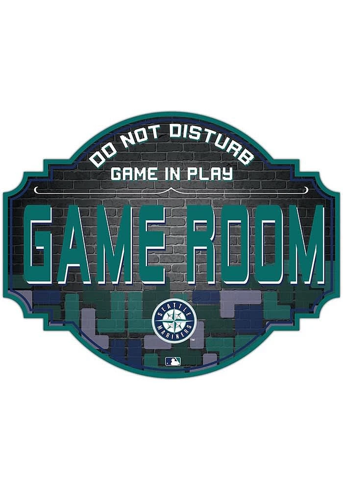 Seattle Mariners Inch Game Room Tavern Sign