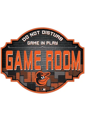 Baltimore Orioles Inch Game Room Tavern Sign