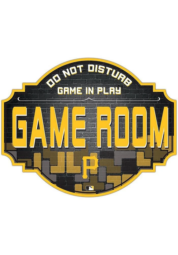 Pittsburgh Pirates Inch Game Room Tavern Sign